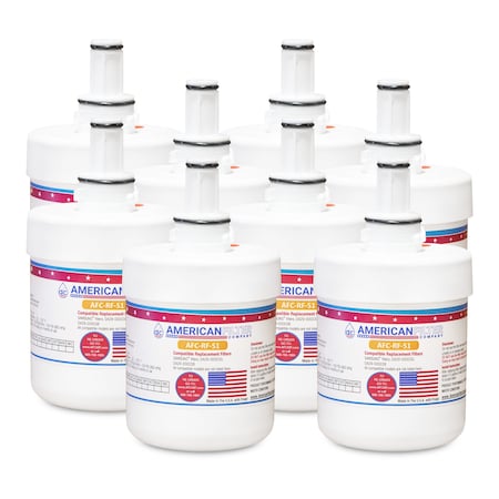 American Filter Co Samsung TADA29-00003B Comparable Refrigerator Water Filters (made by Model number AFC-RF-S1), 8PK TADA29-00003B-AFC-RF-S1-8-67715